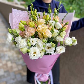 Букет из 11 эустом